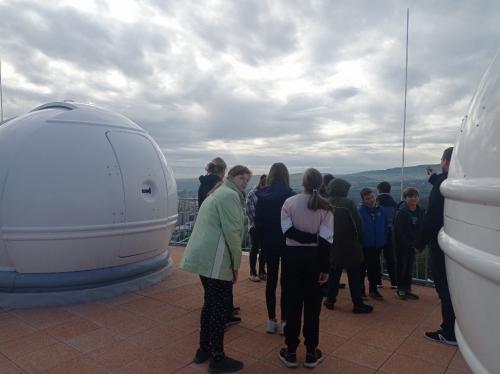 Exkurze na astronomickou observatoř v Kadani